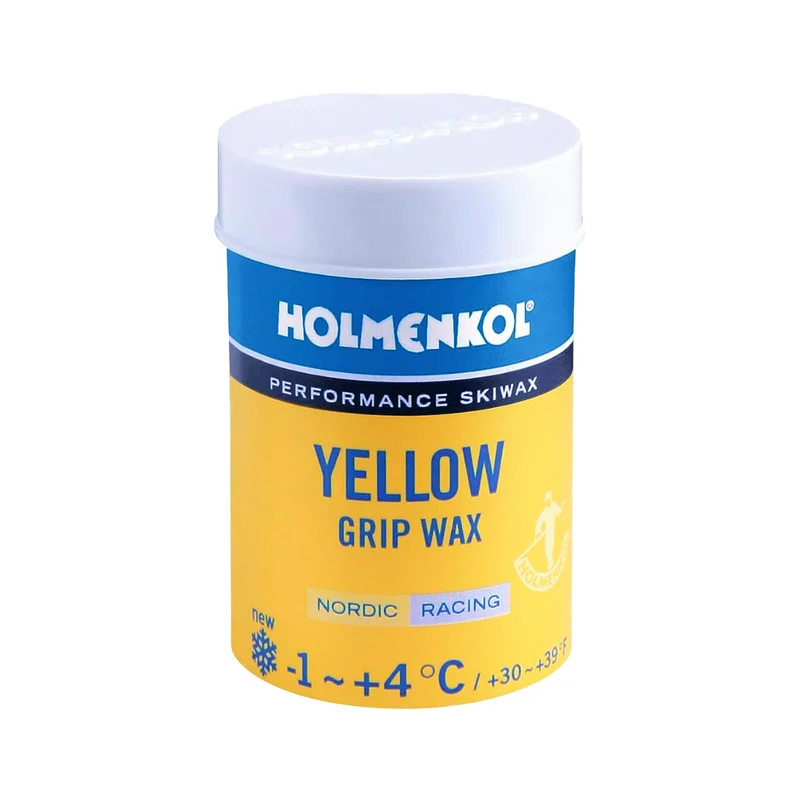 Holmenkol Grip Yellow | 45g (4C/-1C)