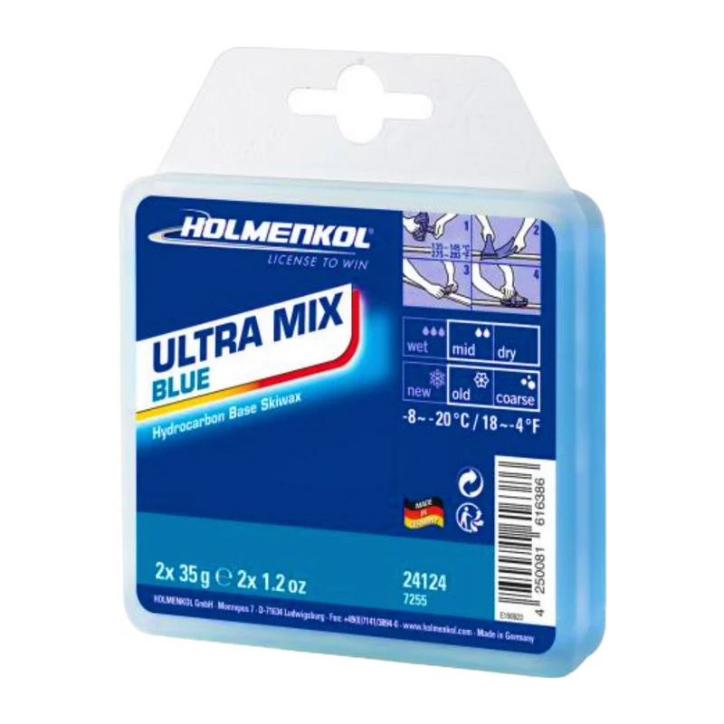 Holmenkol Ultramix BLUE Melt Basewax (-8C/-20C)