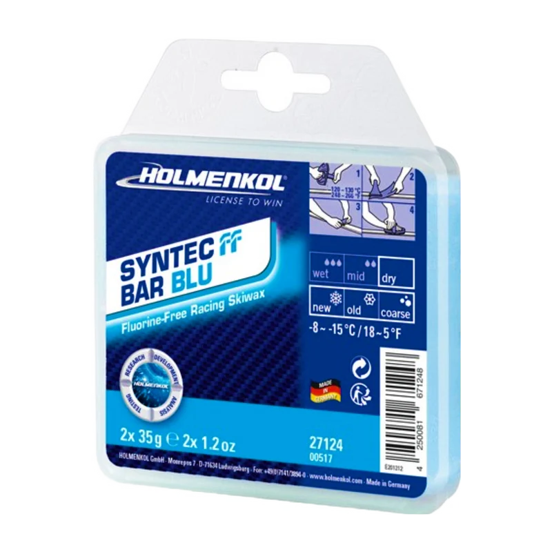 Holmenkol Syntec FF Bar BLU (-8C/-15C)