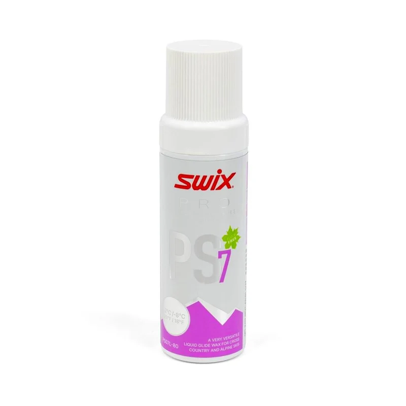 Swix PS7 Violet Liquid Glide Wax (-2C/-7C) | 80ml