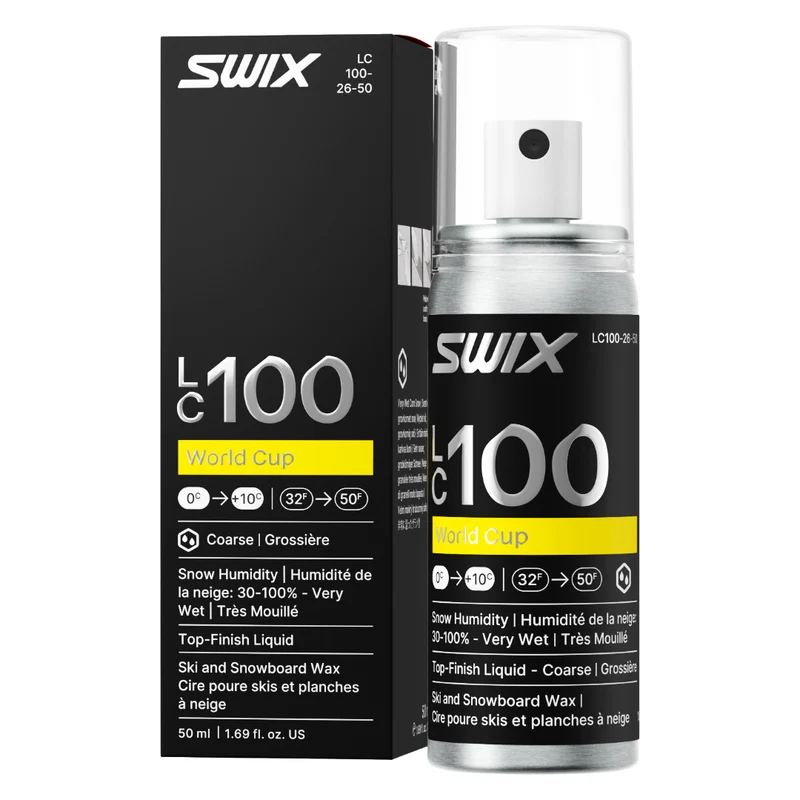 Swix LC100 WC Coarse Wet Liquid Glide Wax | 50ml