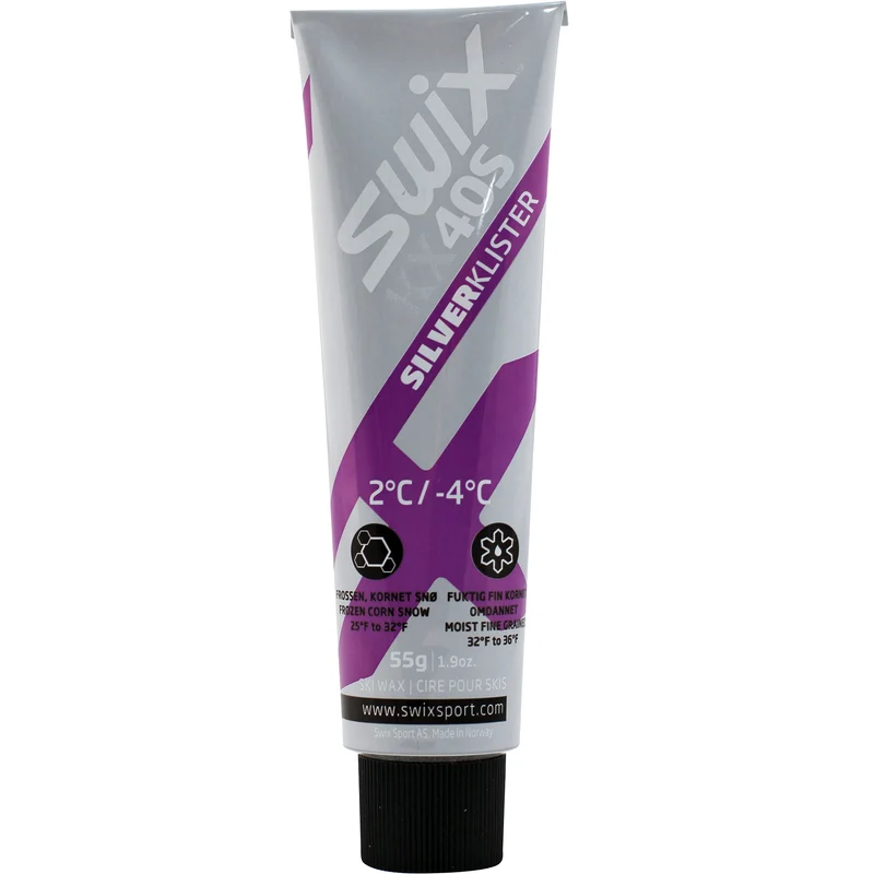 Swix KX40S Violet Silver Klister (2C/-4C) | 55g