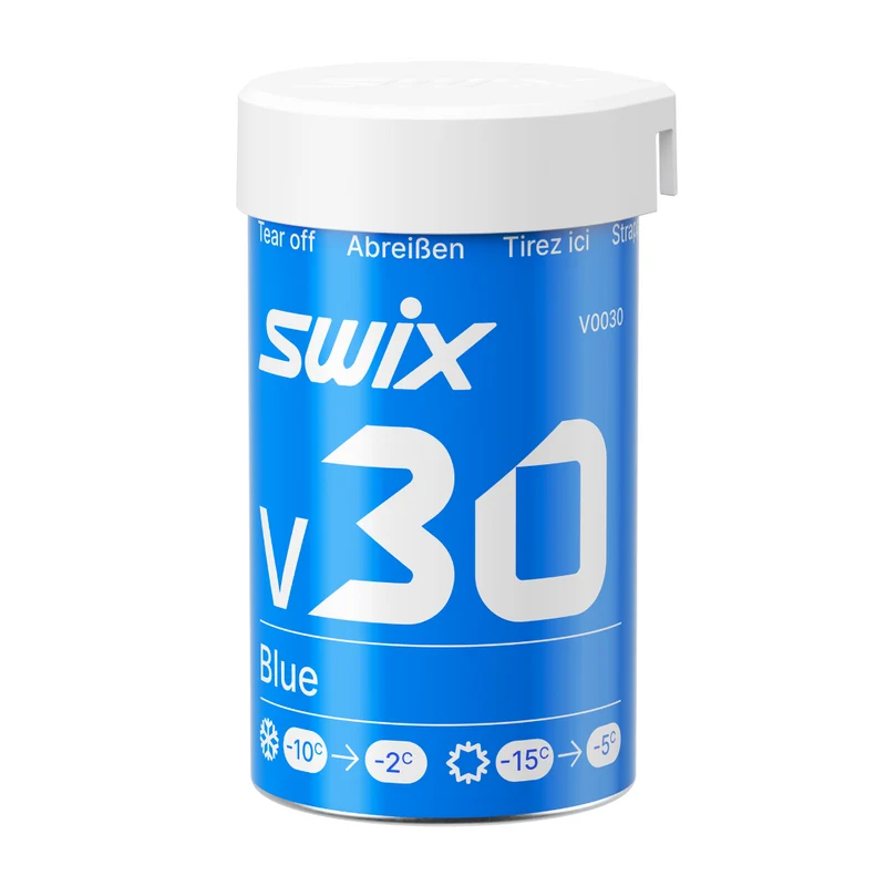 Swix V30 Blue Kick Wax (-5C/-15C) | 45g