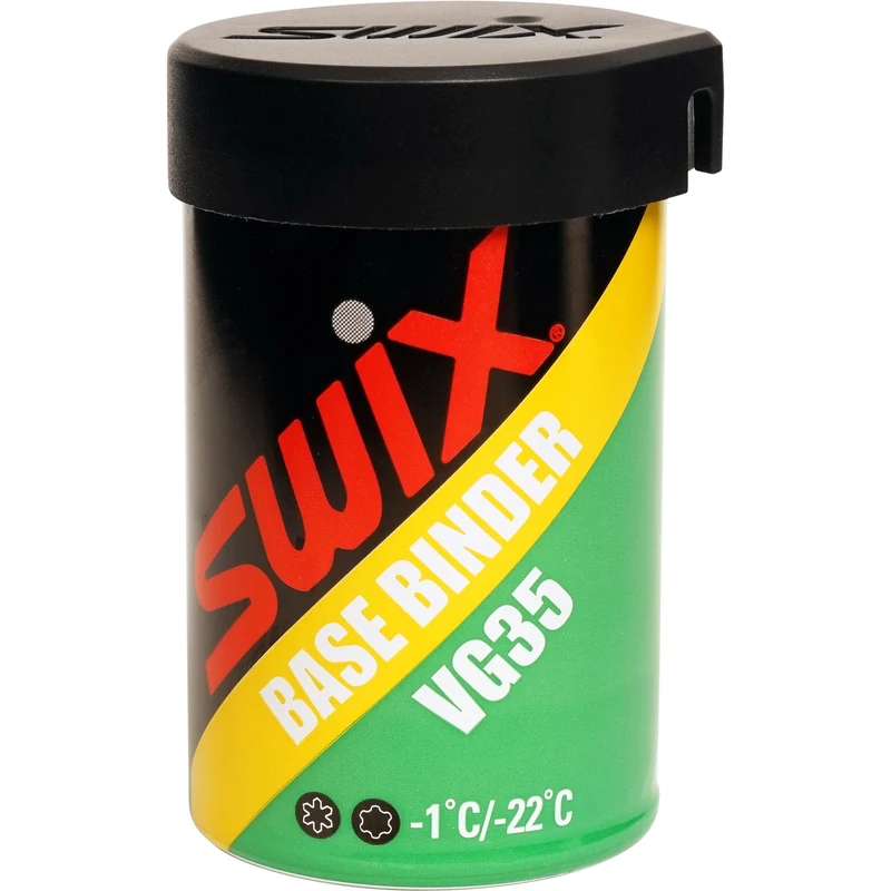 Swix VG35 Green Base Binder Kick Wax (-1C/-22C) | 45g