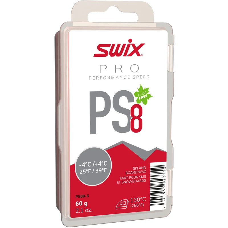 Swix PS8 Red Melt Glider (4C/-4C)