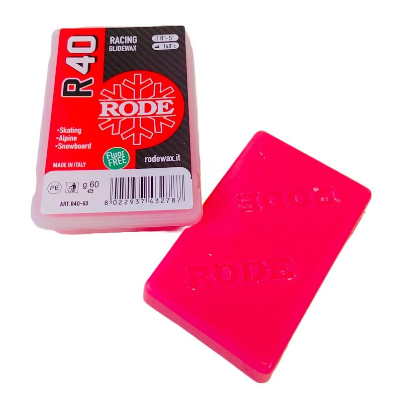Rode R40 RACING GLIDER RED MELT WAX (0C/-5C)