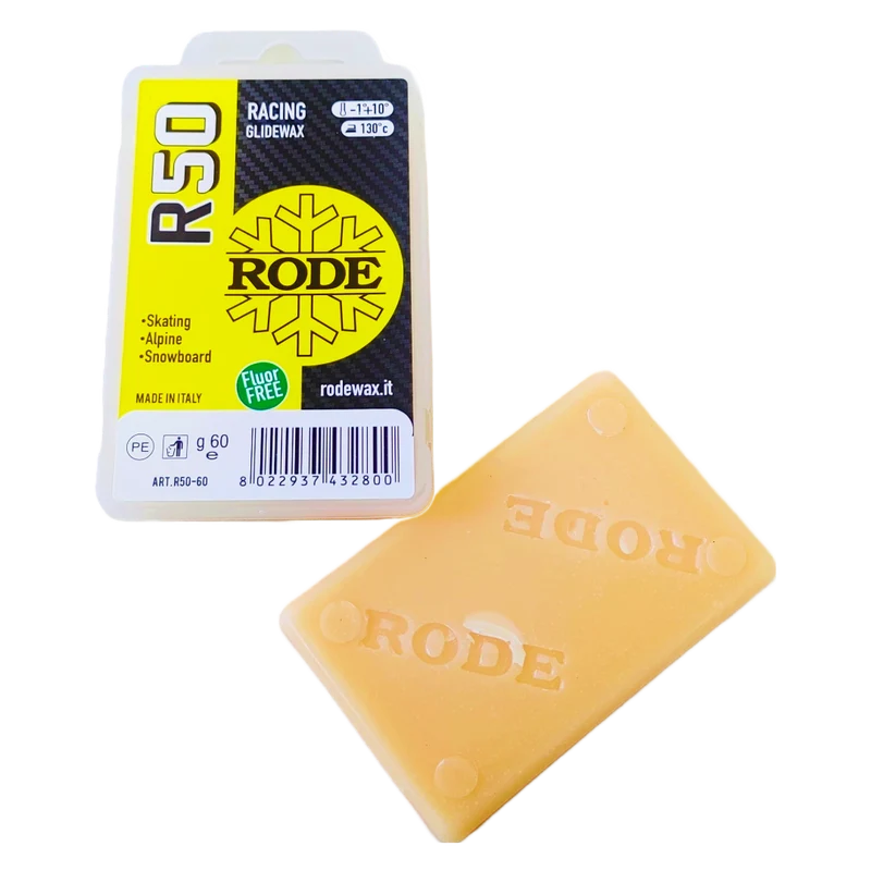 Rode R50 RACING GLIDER YELLOW MELT WAX (10C/-1C)