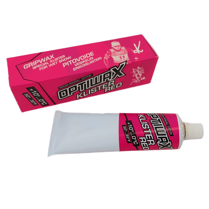 Optiwax Klister Red Kikkan | 55g (10C/0C)