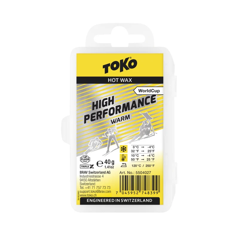 Toko High Performance Warm Paraffin Melt Wax