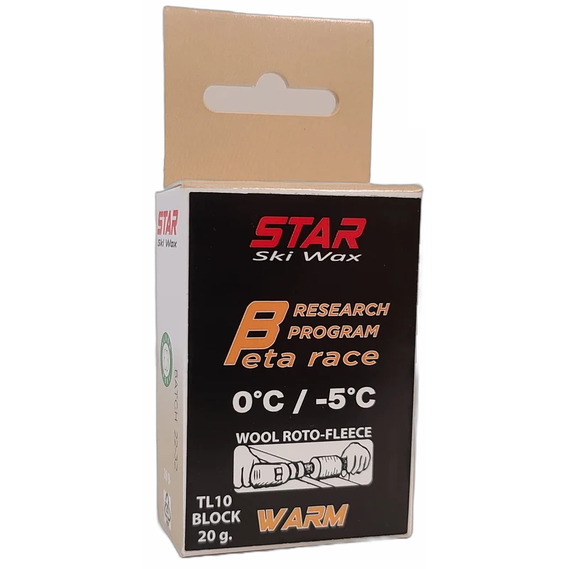 STAR BETA WARM Fluoro-Free Wool-Apply BLOCK | 28g