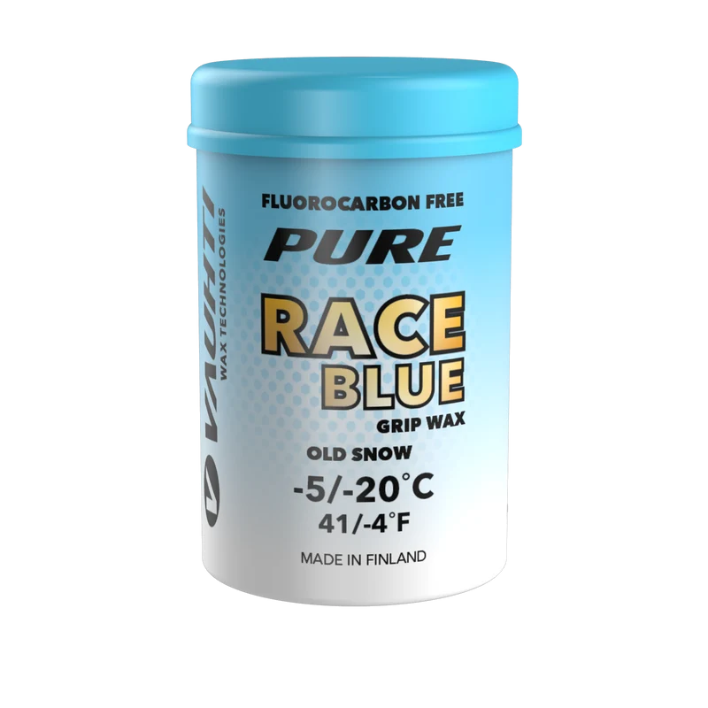 Vauhti RACE BLUE OLD SNOW Hardwax | 45g (-5C/-20C)