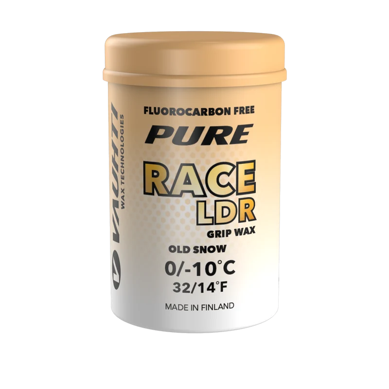 Vauhti RACE LDR OLD SNOW Hardwax | 45g (0C/-10C)