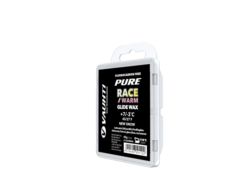 Vauhti RACE NEW SNOW WARM Melt Wax | 45g (7C/-3C)
