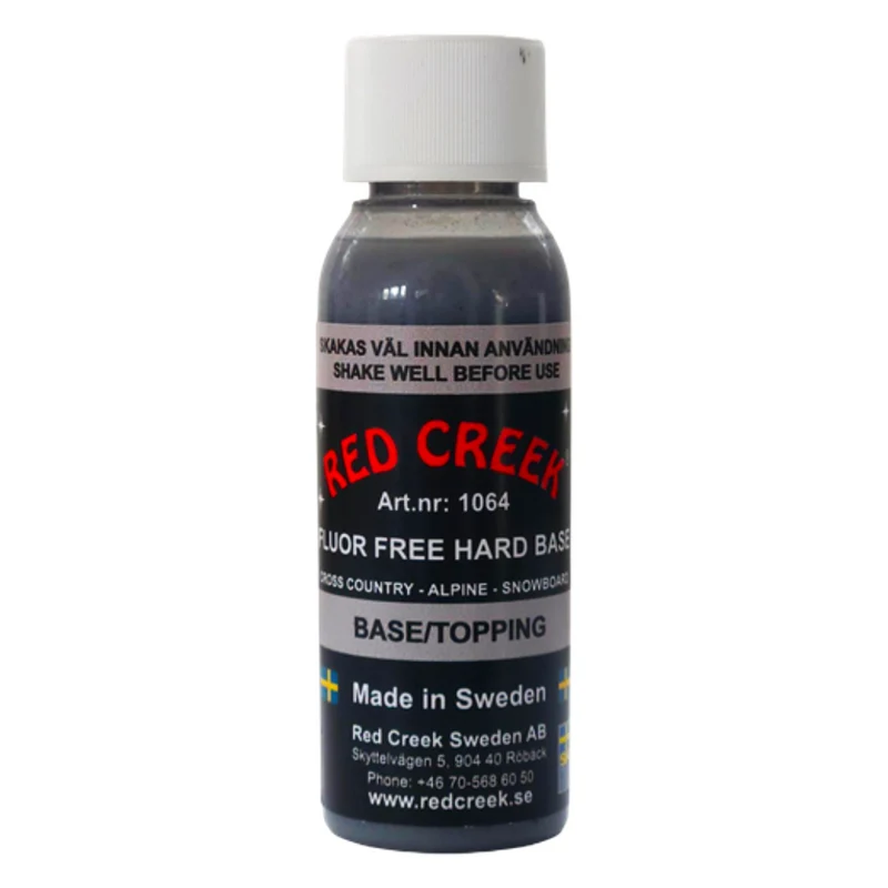 Red Creek Fluoro-Free Racing Hard Base, Icy Snow Liquid Glide Wax | 90ml