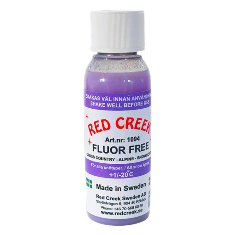 Red Creek Fluoro-Free Violet All Snow Types Liquid Glide Wax (1C/-20C) | 90ml