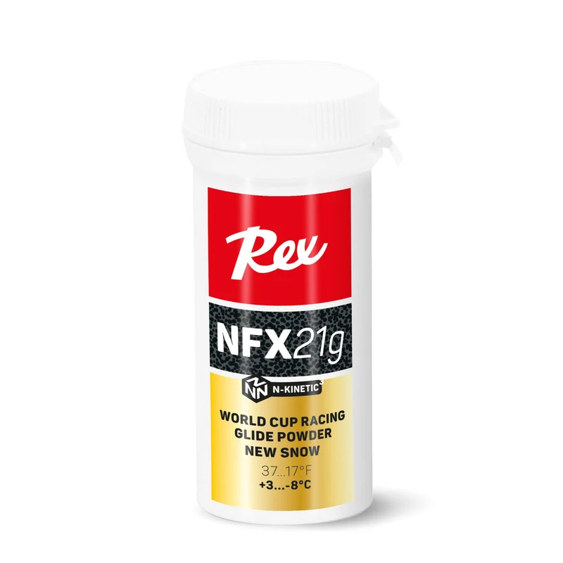 Rex Wax NFX21G Black 'New Snow' Powder (3C/-8C) | 20g