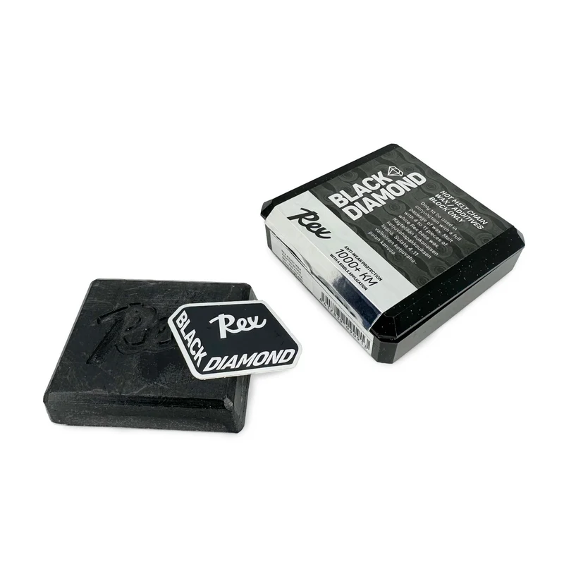 Rex Black Diamond Bike Chain Hot Wax Black Friction Modifier | 40g