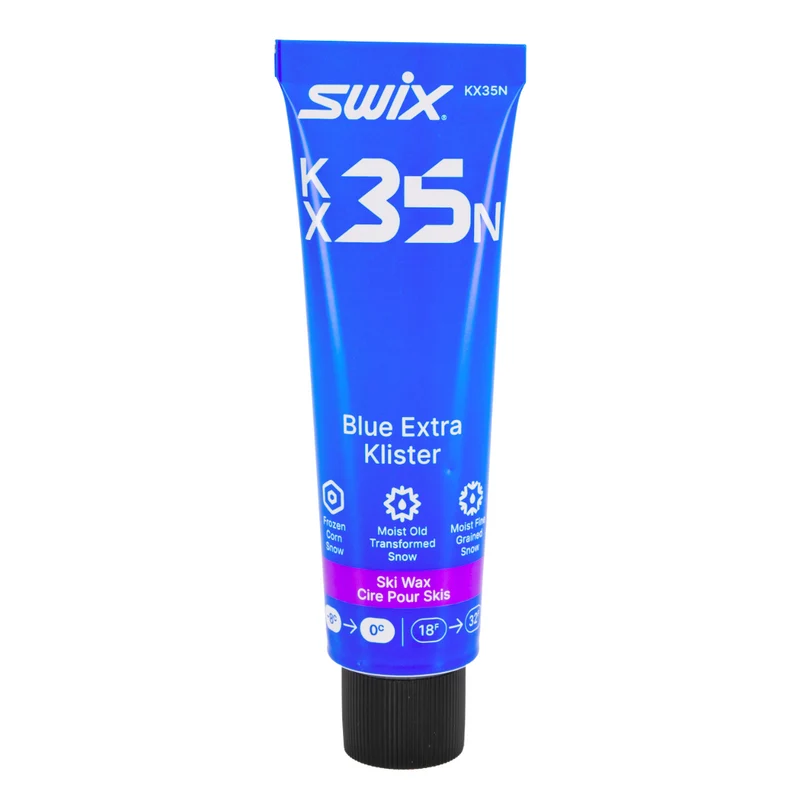 Swix KX35N Blue Extra Klister (0C/-8C) | 55g