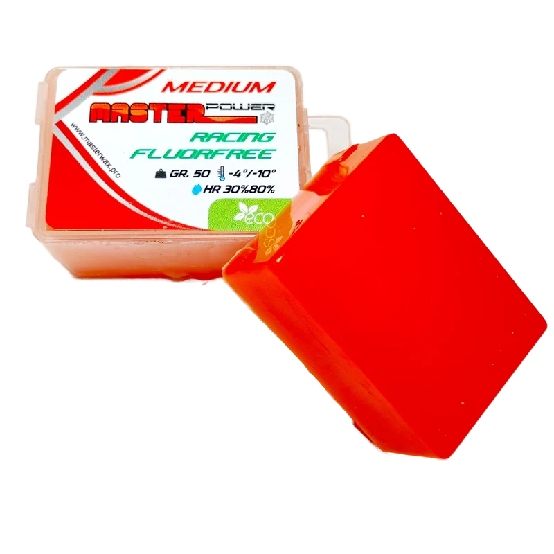 MasterWax RACING FLUORFREE Medium Melt Wax (-4C/-10C)