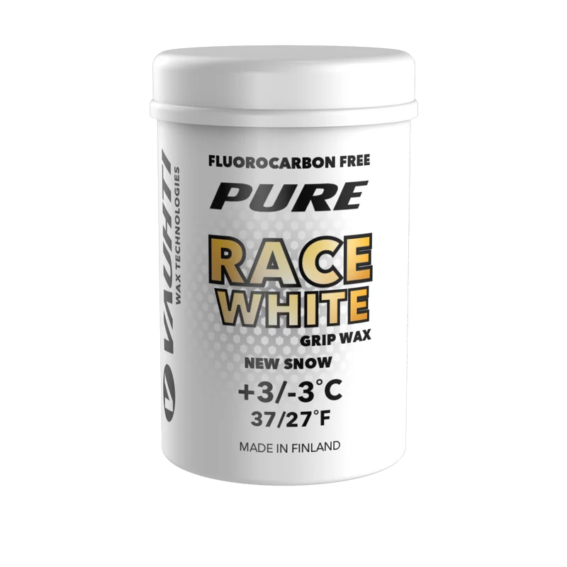 Vauhti RACE WHITE NEW SNOW Hardwax | 45g (3C/-3C)