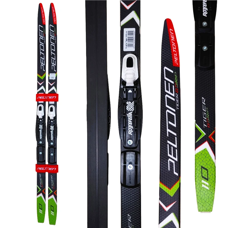 Peltonen G-Grip Tiger Skis with Pre Mounted NNN Bindings 2023 CLEARANCE