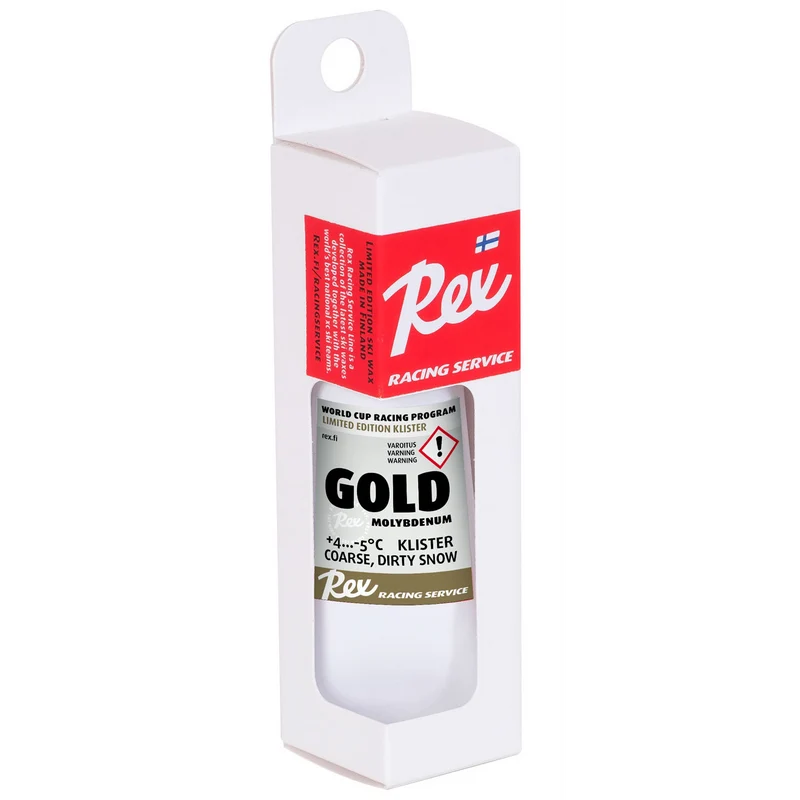Rex Wax Gold Molybdenum Klister (4C/-5C) | 55ml
