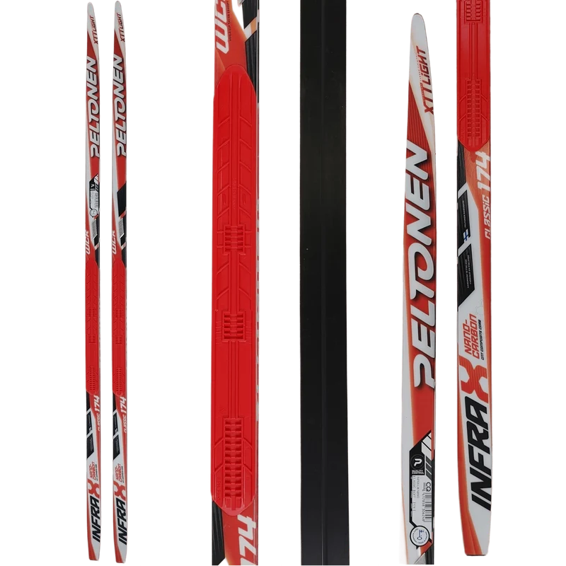 Peltonen INFRA NANO LW 174cm Soft Flex 2013 Classic Skis CLEARANCE