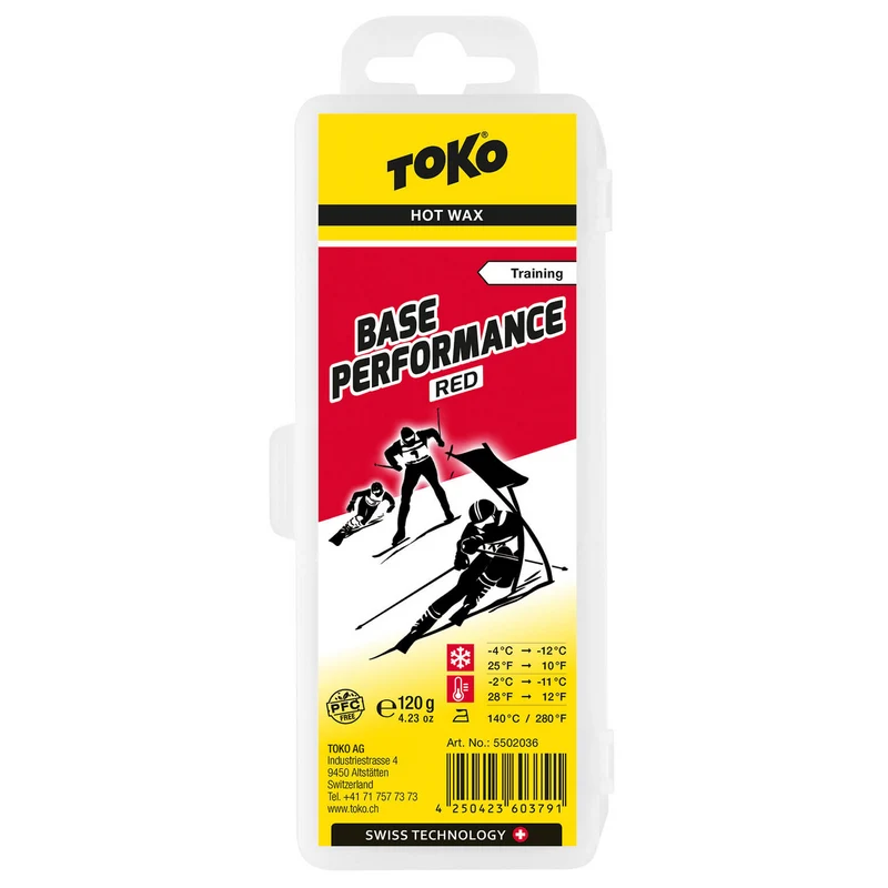 Toko Base Performance Red Paraffin Melt Wax