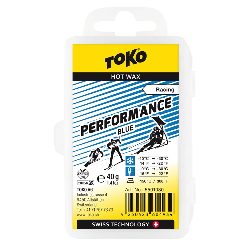 Toko Performance Blue Paraffin Melt Wax