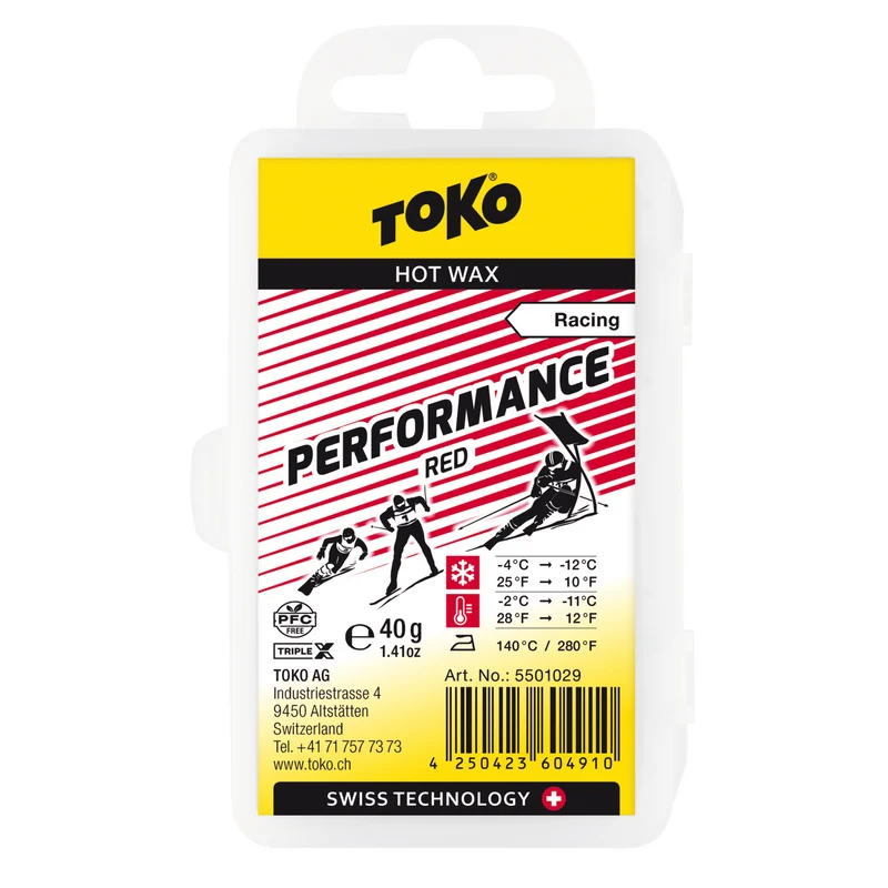 Toko Performance Red Paraffin Melt Wax