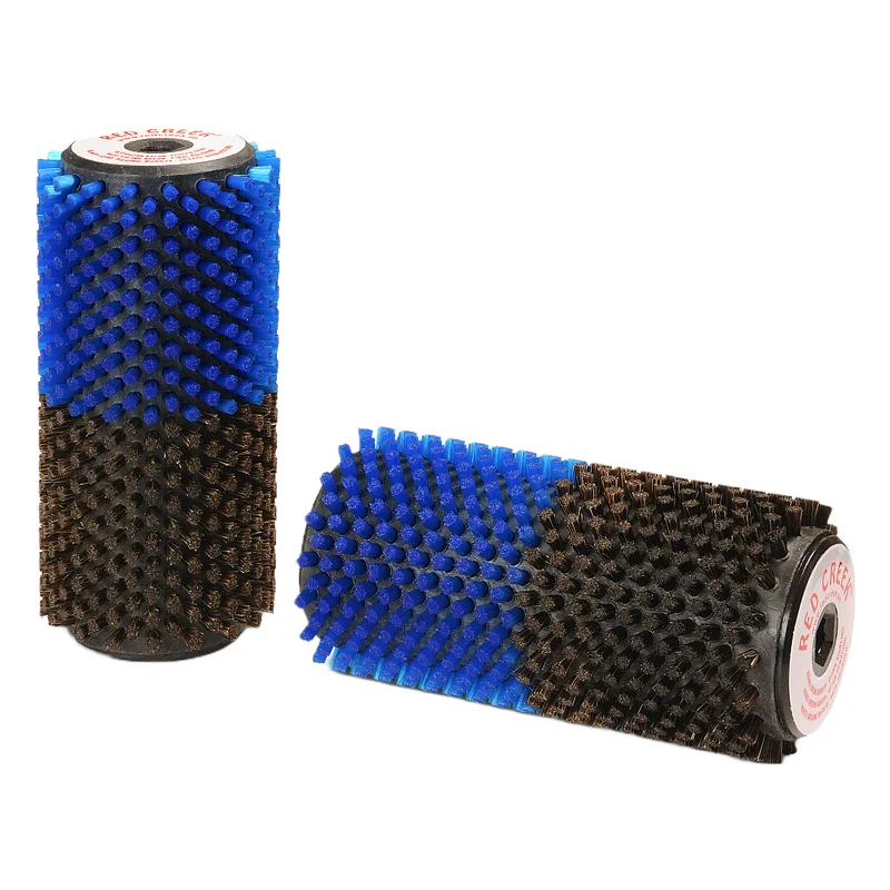 Red Creek 6mm Horsehair/Blue Nylon Combi 140mm Roto Brush