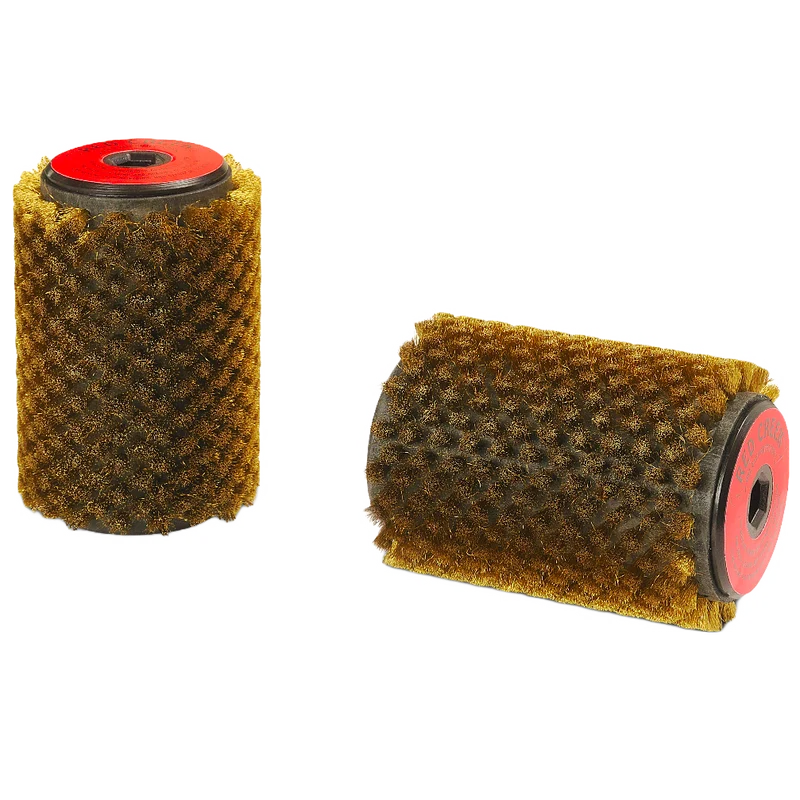 Red Creek Fine Brass 100mm Roto Brush