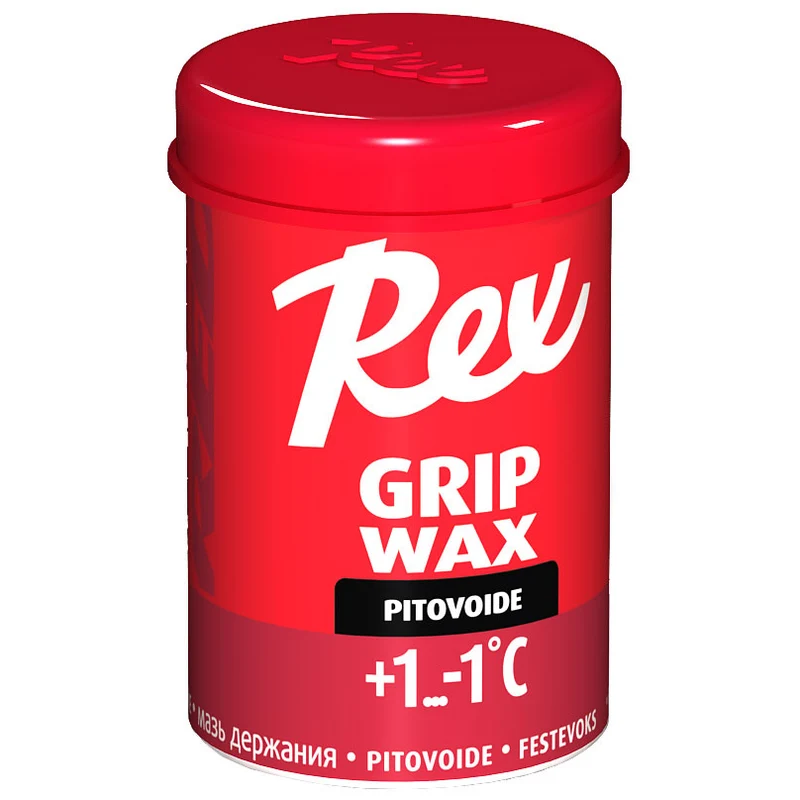Rex Wax Basic Grip Red (1C/-1C) | 45g