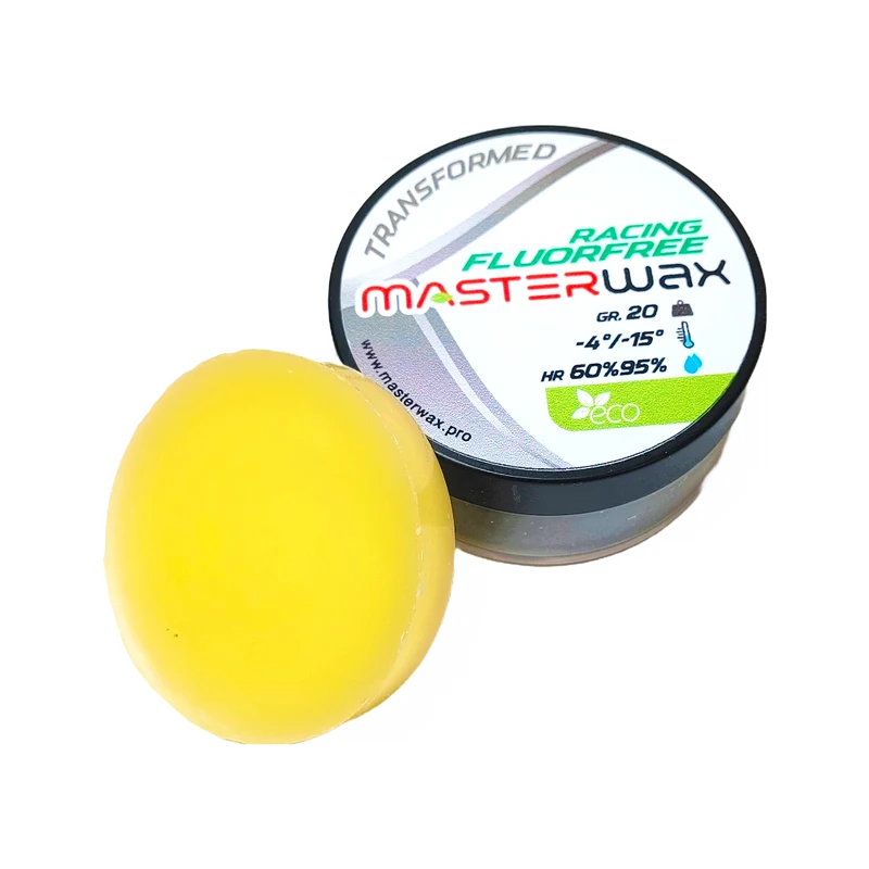 MasterWax RACING FLUORFREE Transformed Wool-Apply Wax (-4C/-15C) | 20g