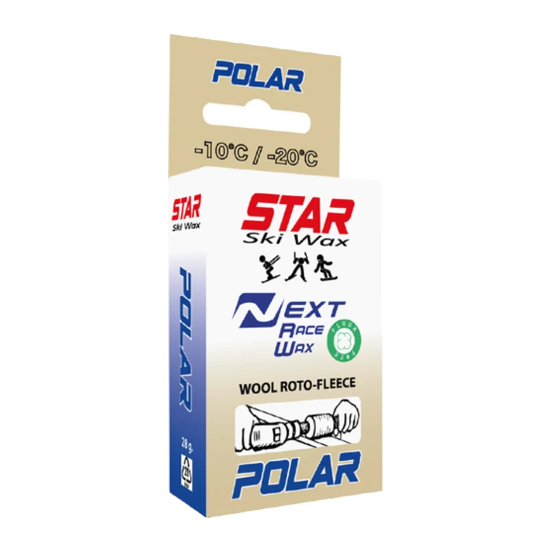 STAR NEXT POLAR Fluoro-Free Racing Wool-Apply BLOCK (-6C/-20C) | 28g