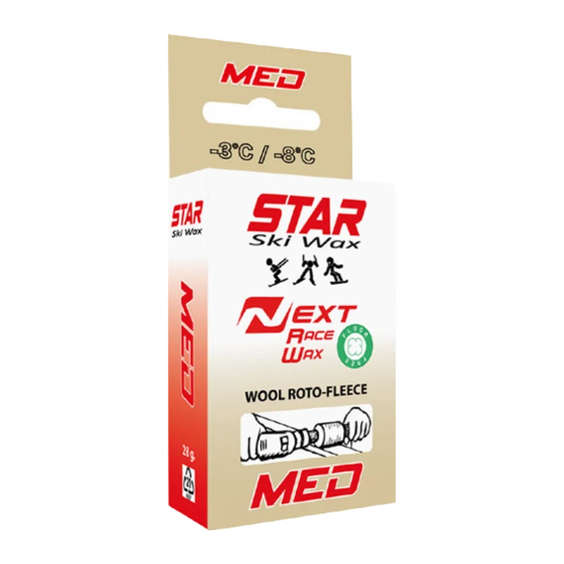 STAR NEXT MED Fluoro-Free Racing Wool-Apply BLOCK (-3C/-8C) | 28g