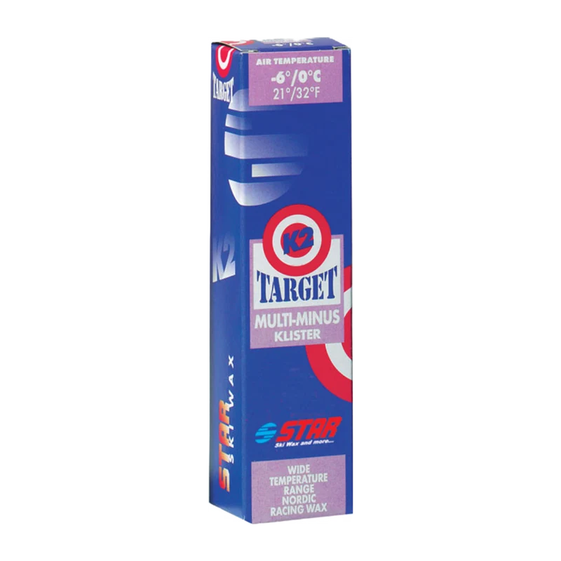 STAR TARGET K2 - Multiminus Klister | 60g (0C/-6)