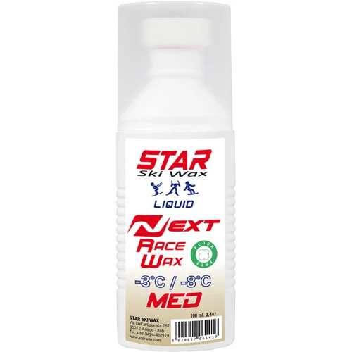 STAR NEXT MED Fluoro-Free Racing Liquid (Sponge Application) | 100mL (-3C/-8C)