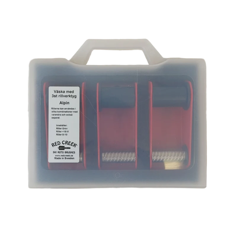 Red Creek Rilling Kit with 3 Rillers (Alpine)