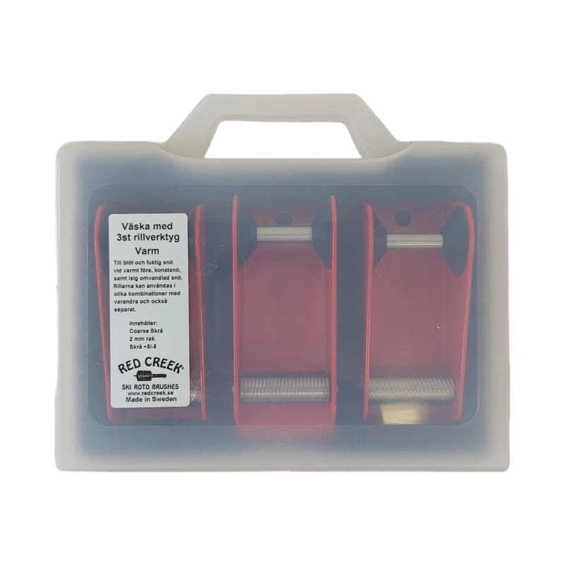 Red Creek Rilling Kit with 3 Rillers (XC Warm)