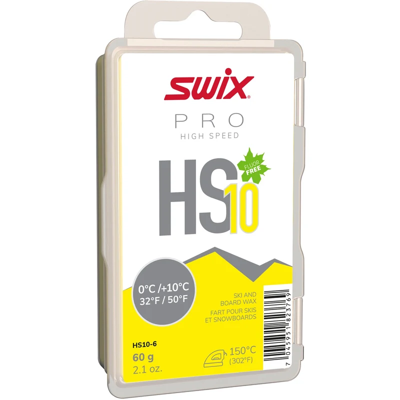 Swix HS10 Yellow Melt Glider (10C/0C)