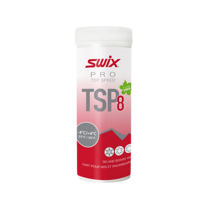 Swix TSP8 Powder Red (4C/-4C) | 40g