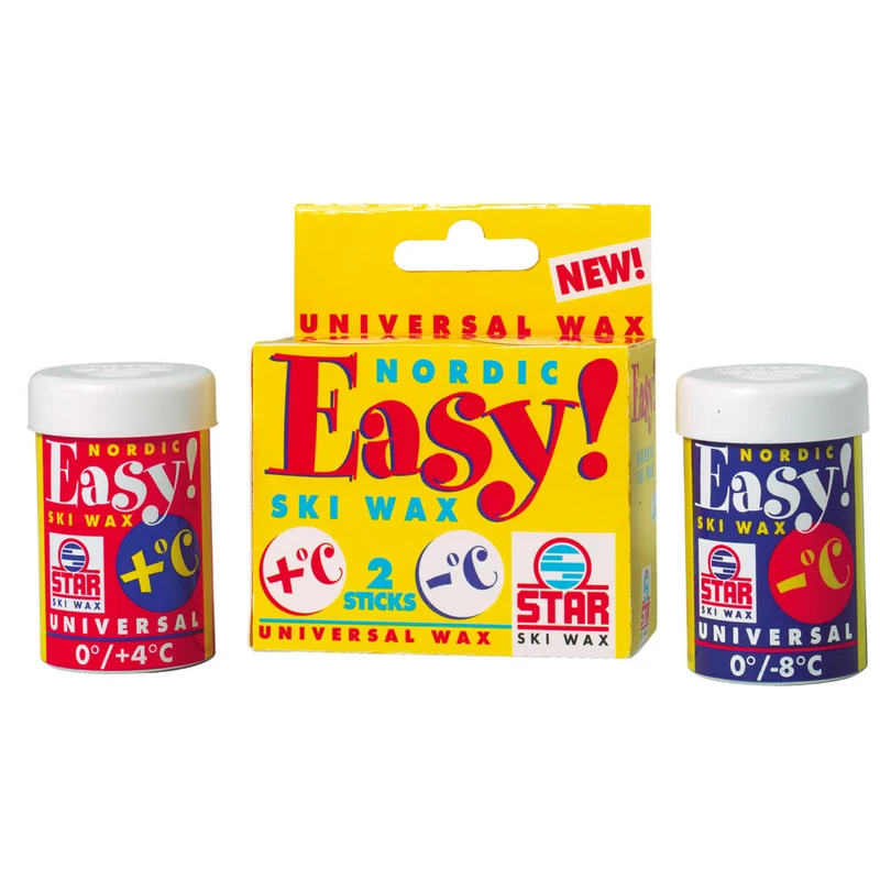 STAR EASY KIT (Two kick waxes, a warm and a cold)