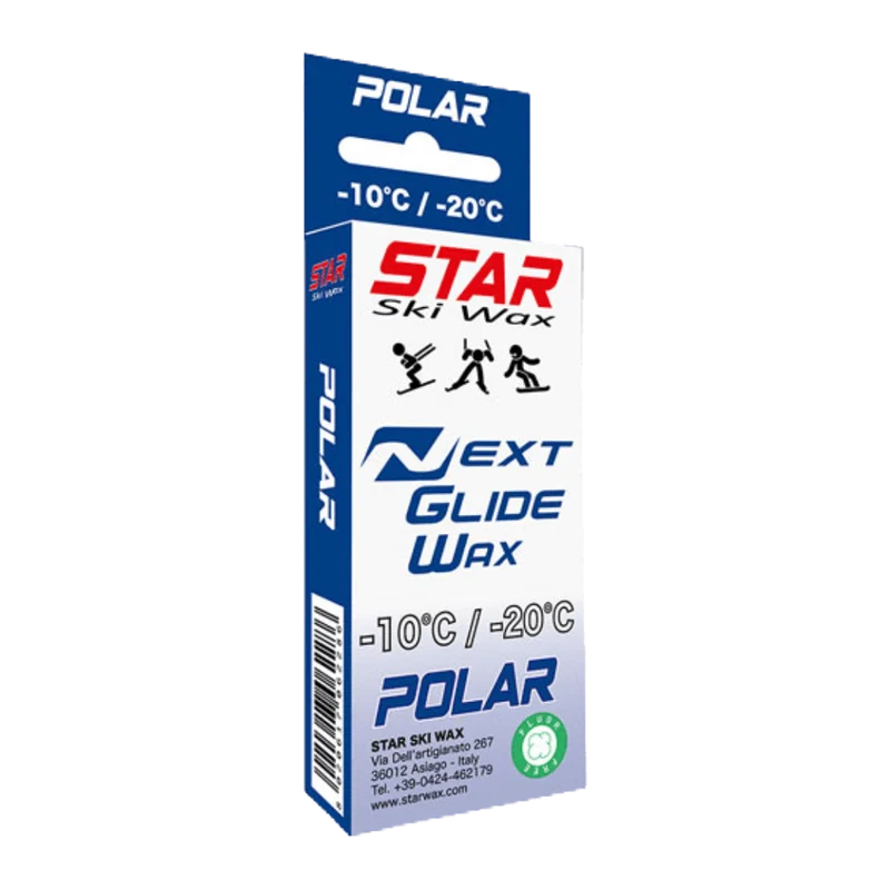 STAR NEXT POLAR Fluoro-Free Racing Melt Wax (-10C/-20C)