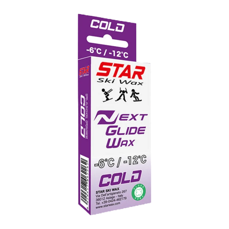 STAR NEXT COLD Fluoro-Free Racing Melt Wax (-6C/-12C)