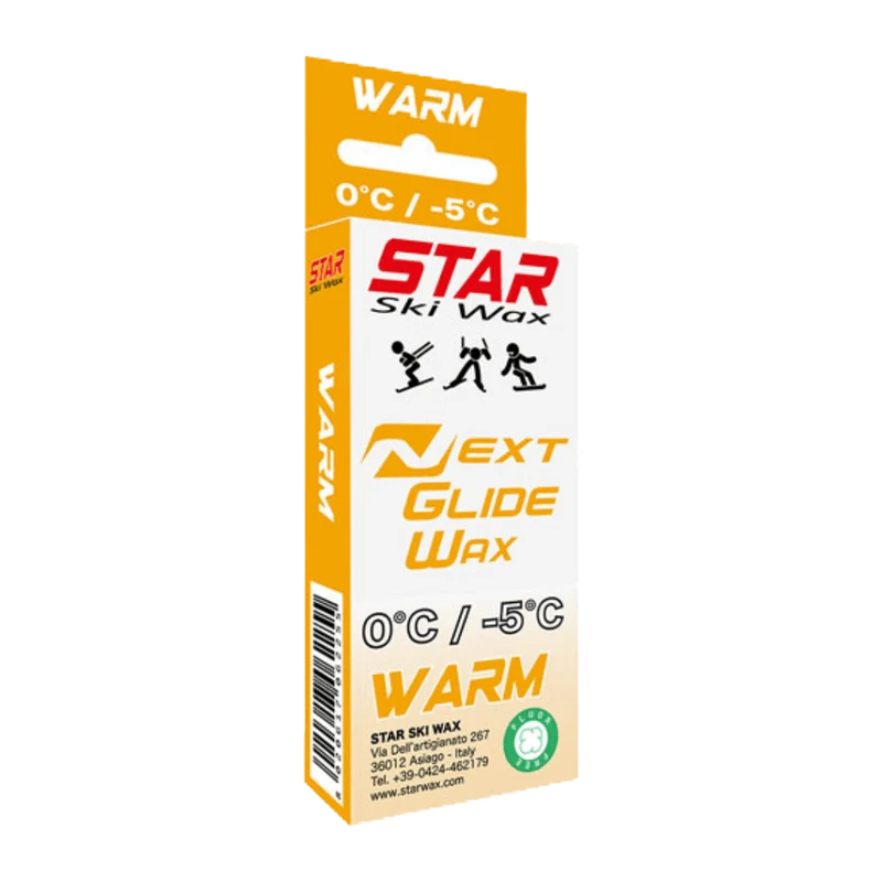 STAR NEXT WARM Fluoro-Free Racing Melt Wax (0C/-5C)