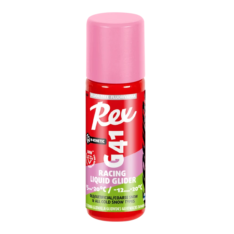 Rex Wax G41 Pink/Green 'UHW' N-Kinetic Liquid Glider (5C/-20C)