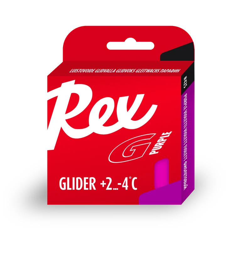 Rex Wax Racing Glide Purple Paraffin (2C/-4C)