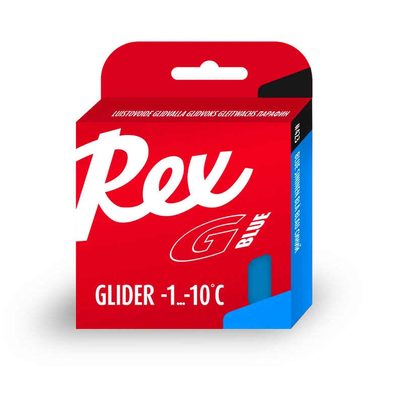 Rex Wax Racing Glide Blue Paraffin (-1C/-10C)