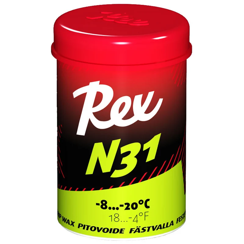 Rex Wax N31 Green Fluoro-Free Racing Grip (-8C/-20C) | 45g